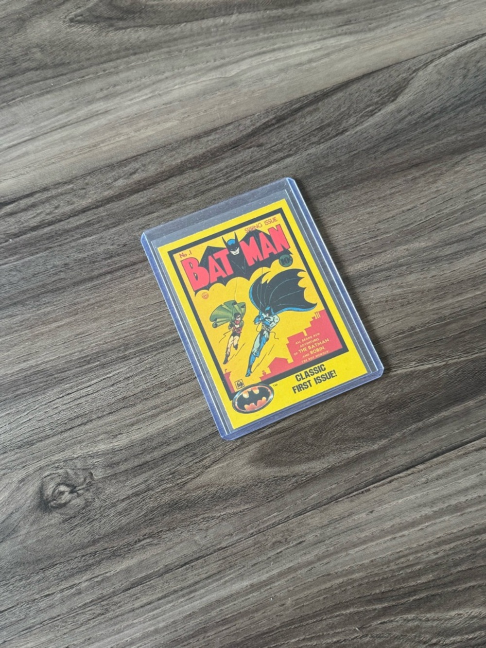 Vintage 89 Batman Classic First Issue Collector Card